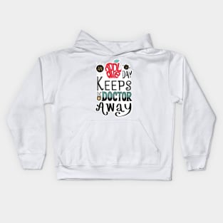 'an apple a day' | Urban Finery Kids Hoodie